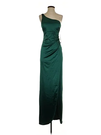 Emerald Sundae Cocktail Dress In Green