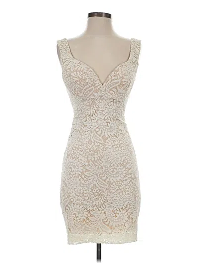 Pre-owned Emerald Sundae Cocktail Dress In Ivory