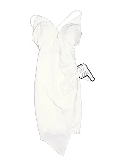 Emerald Sundae Cocktail Dress In White