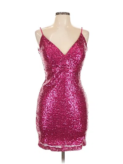 Pre-owned Emerald Sundae Cocktail Dress In Pink