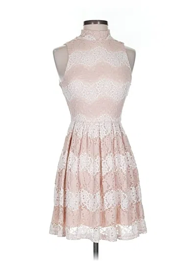 Pre-owned Emerald Sundae Cocktail Dress In Pink