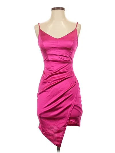 Pre-owned Emerald Sundae Cocktail Dress In Pink