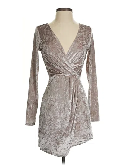 Pre-owned Emerald Sundae Cocktail Dress In Silver