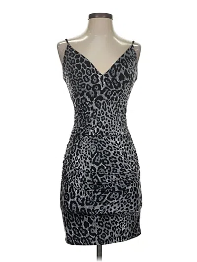 Pre-owned Emerald Sundae Cocktail Dress In Silver