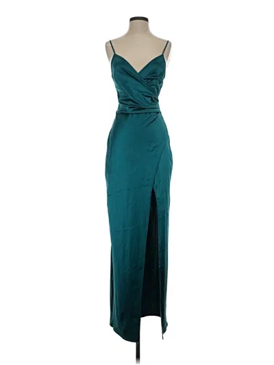 Pre-owned Emerald Sundae Cocktail Dress In Teal