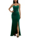 EMERALD SUNDAE JUNIORS' SWEETHEART-NECKLINE CORSET GOWN