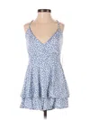 Emerald Sundae Romper In Blue