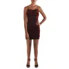 Emerald Sundae Womens Knit Glitter Bodycon Dress In Multi