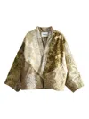 Emergency Room Patchwork Jacket In Black