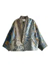 Emergency Room Patchwork Jacket In Blue