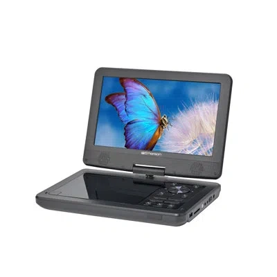 Emerson 10" Dvd Player With Built-in Speaker In Black