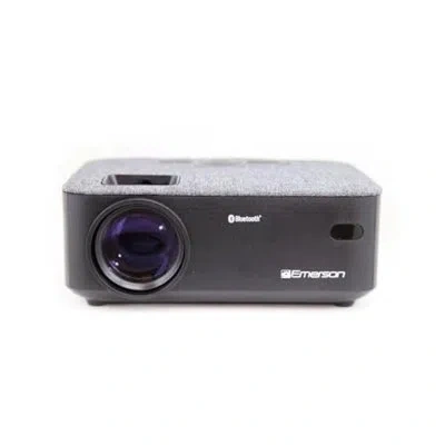 Emerson 150" Portable Projector With 100" Portable Screen & Carrying Case In Black