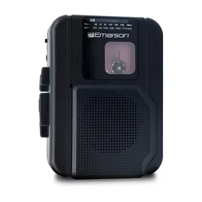 Emerson Bluetooth Out Cassette Player In Black