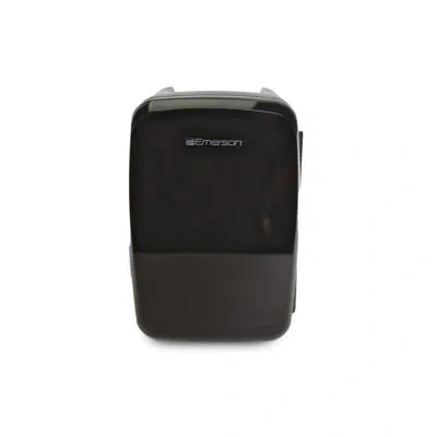Emerson Efc-5000 Portable Mini Fridge Cooler For 6 Cans, Compact 4l Capacity, Lightweight Design, Ac/dc Powe In Black