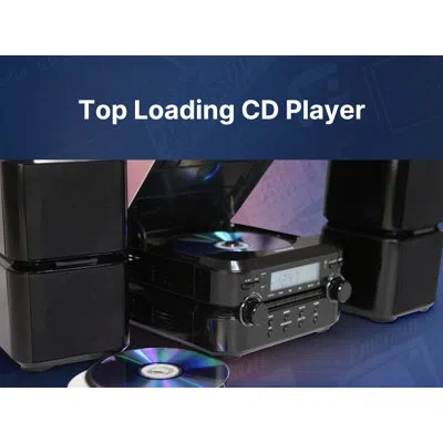 Emerson Es-4001 Bluetooth Cd Microsystem, Black