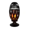 Emerson Flame Light With Bluetooth Speaker In Black