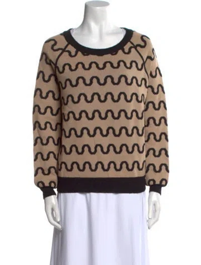 Pre-owned Emerson Fry Alpaca Printed Sweater W/ Tags In Neutral