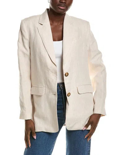 Emerson Fry Atelier Linen Blazer In Neutral