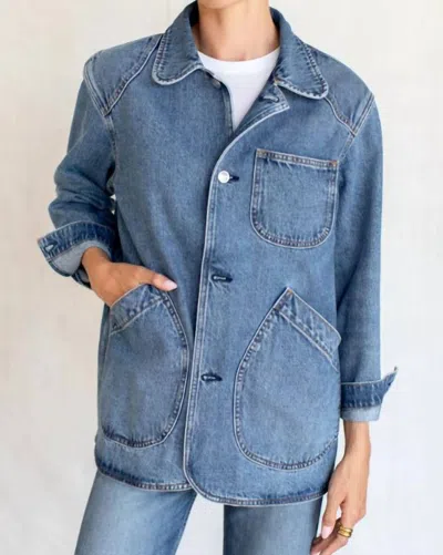 Emerson Fry Cabin Jacket In Classic Stonewash In Blue