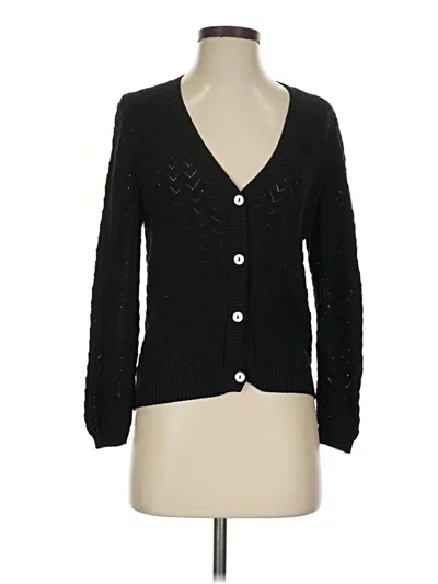 Pre-owned Emerson Fry Cardigan Sweater In Black