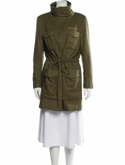 Pre-owned Emerson Fry Coat In Green