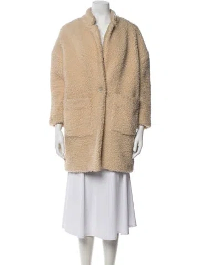 Pre-owned Emerson Fry Coat In Neutrals