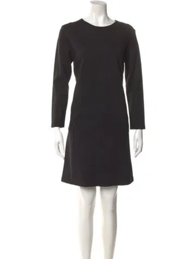 Pre-owned Emerson Fry Crew Neck Mini Dress W/ Tags In Black