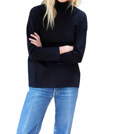 Emerson Fry Edie Top In Black Ponte In Multi
