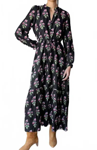 Emerson Fry Frances Dress In Wineberry In Red