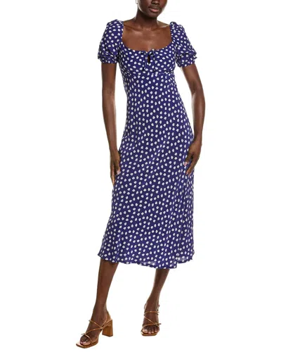 Emerson Fry Franny Rose Dress In Blue