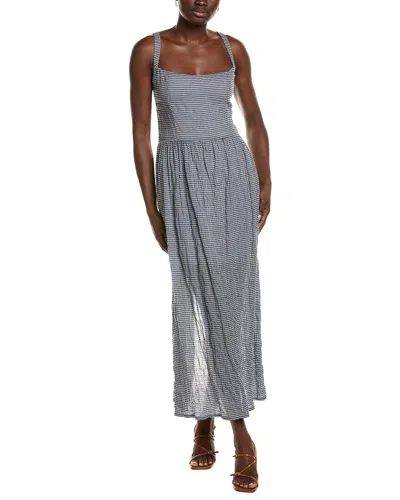 Emerson Fry Jour Maxi Dress In Blue