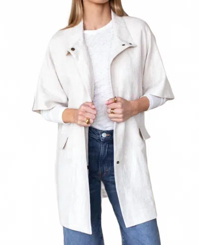Emerson Fry Layering Jacket In Beach Linen In White