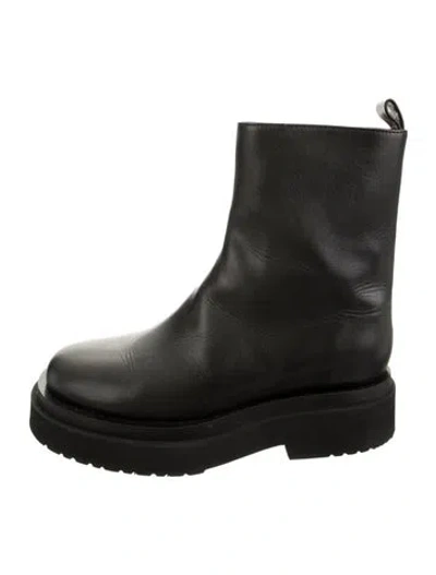 Pre-owned Emerson Fry Leather Boots In Black