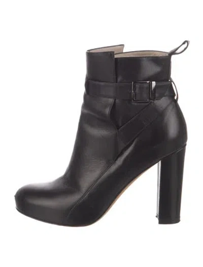 Pre-owned Emerson Fry Leather Boots In Black