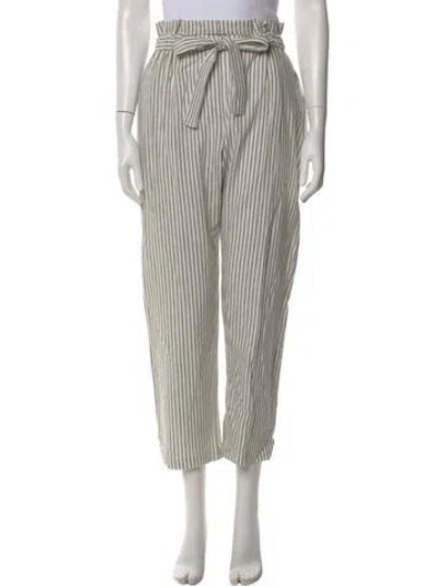 Pre-owned Emerson Fry Linen Wide Leg Pants W/ Tags In Gray