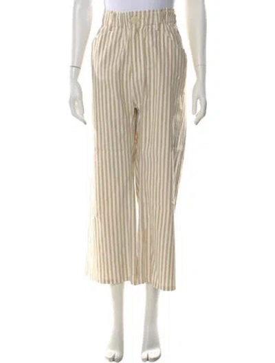 Pre-owned Emerson Fry Linen Wide Leg Pants W/ Tags In Neutral
