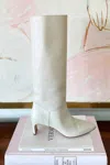 Emerson Fry Lou Walking Boot In White In White