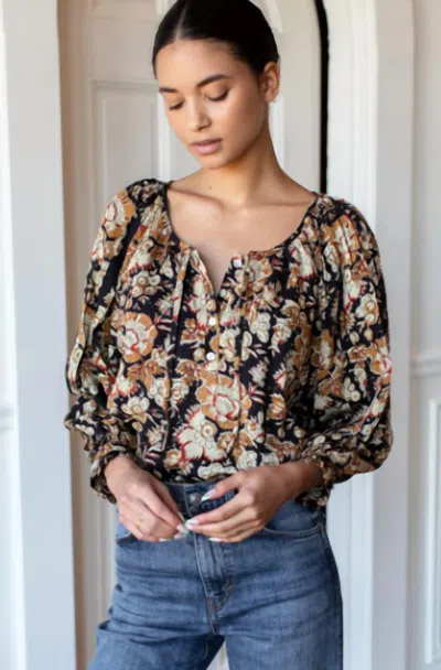Emerson Fry Lucy 2 Blouse In Caravela In Multi