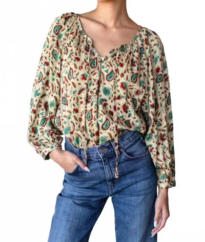 Emerson Fry Lucy Blouse In Leela In Multi