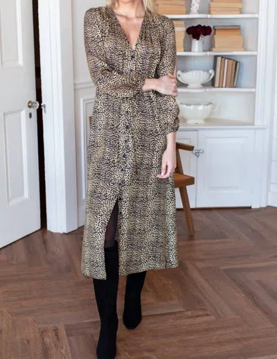 Emerson Fry May Dress In Little Cheetah Silk In Multi