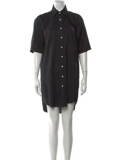 Pre-owned Emerson Fry Mini Dress In Black