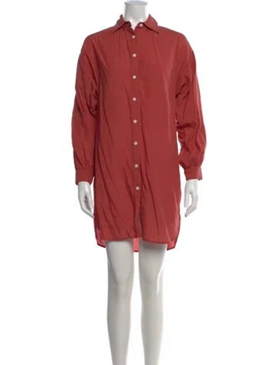 Pre-owned Emerson Fry Mini Dress In Red