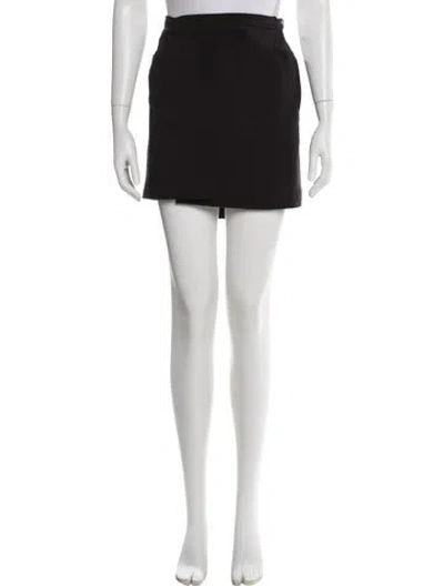 Pre-owned Emerson Fry Mini Skirt In Black