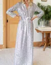 Emerson Fry Orion Dress In Silver Sequin In Multi
