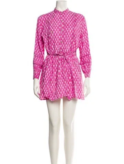 Pre-owned Emerson Fry Printed Mini Dress In Multi