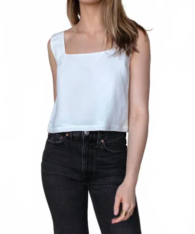 Emerson Fry Roma Top 2 Linen In Ivory In Multi