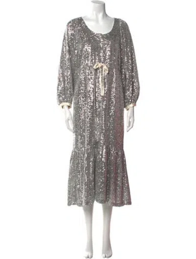 Pre-owned Emerson Fry Scoop Neck Long Dress W/ Tags