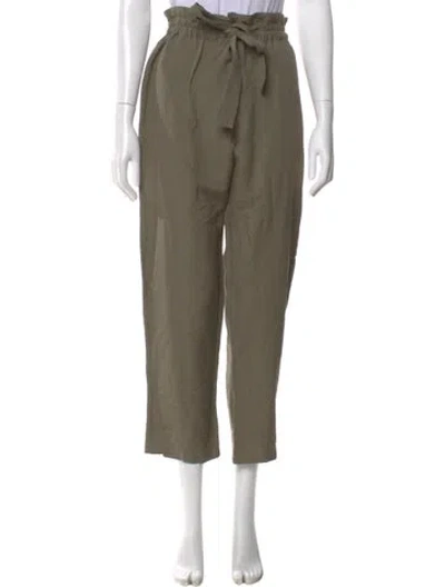 Pre-owned Emerson Fry Straight Leg Pants In Green