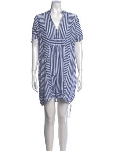 Pre-owned Emerson Fry Striped Mini Dress In Multi