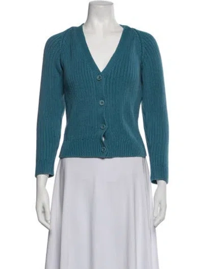 Pre-owned Emerson Fry V-neck Sweater In Blue